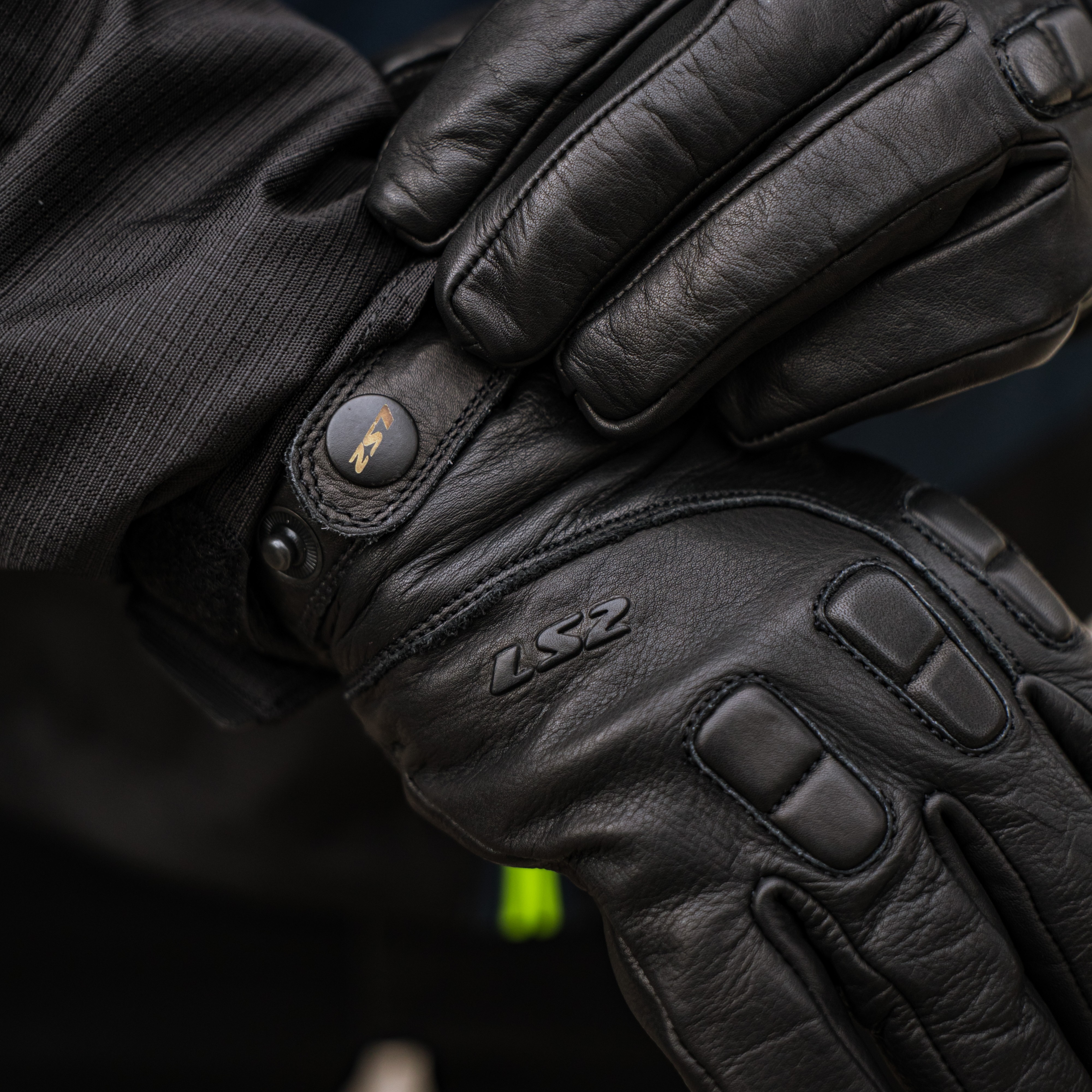 Guante Ls2 Jazz Hombre / Negro